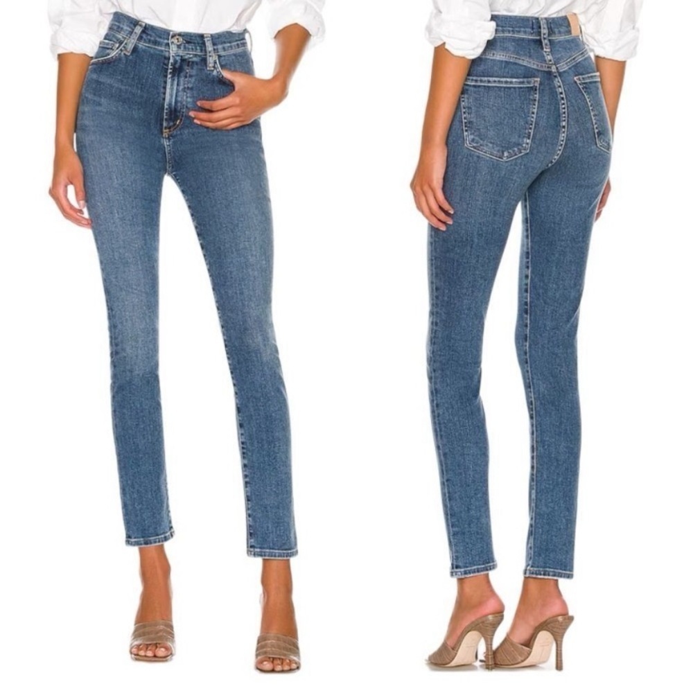 Citizens‎ of Humanity || Olivia High Rise Slim Ankle Blue 30